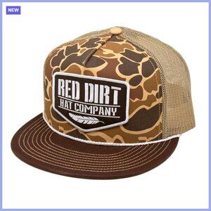 Adjustable Snapback Hat with Ventilated Mesh Back, Poly-Cotton Blend